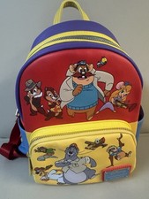 Loungefly Disney Afternoon 90’s Mini Backpack Ducktales, Chip N Dale, Talespin picture