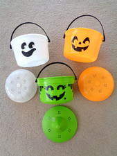 McDonald's 1990 Halloween Complete Set of Pails picture