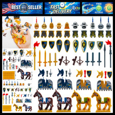 Miutrue Medieval Weapons Accessories Knights Block Toy with Figures (10 Sets Wea picture