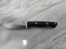 Bark River Knives Bravo 1 CPM 3V Black Micarta/Mosaic Pins (Brand New) picture