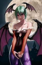 🔥 DARKSTALKERS 1 20th ANNIVERSARY TALAVERA 616 Virgin Variant A Black LTD 500 picture