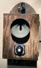 vintage wood phone ringer box ? for parts /restore picture