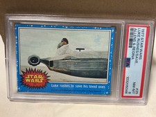 ULTRA RARE 1977 Star Wars Allens & Regina 25 NZ PSA 8 rarer ++ Scanlens Luke picture