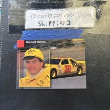 Bww Winston Cup Power Preview 1994 Nascar #6 Preview Michael Wall Trip Pennzoil picture