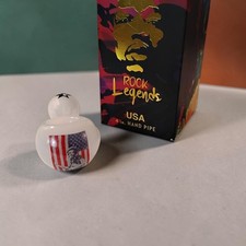 Rock Legends USA Jimi Glass Tobacco Hand Pipe 4