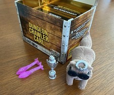 ULTRA RARE Dungeon Crawler Carl Flocked Donut Gold Grand Champion Loot Box picture