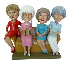 The Golden Girls  Blanche, Sophia, Rose & Dorothy On Couch Bobblehead picture