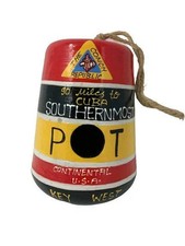 Southernmost Point Hand Painted Birdhouse The Conch Republic Key West Décor picture