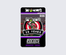 Worms 25th Anniversary - Worms 2 Enamel Pin - Pinfinity picture