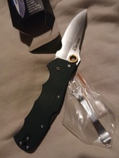 Cold Steel Golden Eye Clip Point S35vn G10 Green Handle Folding Knife picture