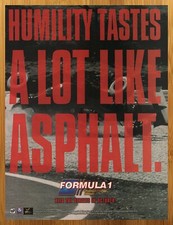 1997 Formula 1 Championship Edition PS1 Print Ad/Poster Car Video Game Art 90s picture