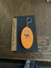 1992 CAMEL Cigarette Vintage Orange Floating Key Chain Butane Cigarette Lighter picture