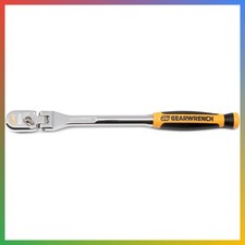 1/4 Drive Ratchet Flex Head Dual Material Grip 120XP 3 Degree Swing picture