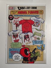 Cable: Love & Chrome #3 Matthew Waite April Pools Day Remarked Signed w/COA picture