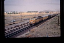 Railroad Slide - Union Pacific #937 Locomotive Passenger Train Vintage UP 1950s picture