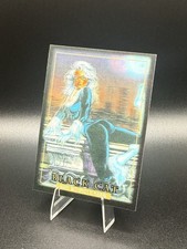 2024 Marvel Masterpieces '92 Platinum LENTICULAR #5 Black Cat picture