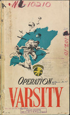 123 Page 17th Airborne Division Historical Report Operation Varsity on Data CD picture
