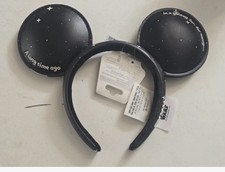 Disney Star Wars Galaxy Far Far Away Mickey Minnie Mouse Ears Headband NWTS picture