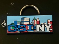 CSI NY Crime Scene Investigation New York TV Show Soft Bendable Keychain picture
