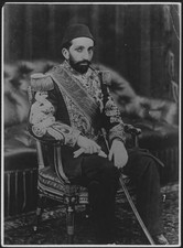 Sultan Of Turkey Abdul Hamid Ii 1885 OLD PHOTO picture