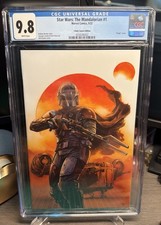 💫Star wars The Mandalorian #1 CGC 9.8 (2022) - Granov Virgin Edition picture