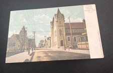 Pre-1907 ROMAN CATHOLIC CHURCH ATLANTIC CITY NJ ANTIQUE POSTCARD picture