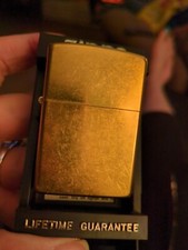 Zippo Brass Lighter 2003 Unfired NIB picture