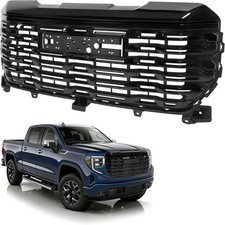Front Grill Compatible with 2022-2025 GMC Sierra 1500 Denali Front Bumper Grille picture