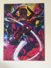Jack Kirby Fantastic Four Galactus Silver Surfer Limited Edition Displate picture
