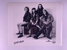 Crash N' Burn Photo Original Black and White BMG RCA Records Promotional 1991 picture