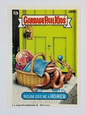 1988 Topps Garbage Pail Kids -Series 12 #499b PLEASE GIVE ME A HOMER (NM) PICS picture