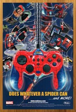 2002 Naki Marvel Spider-Man Controller PS2 Vintage Print Ad/Poster Authentic Art picture