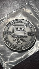 UNCIRCULATED GASTON GLOCK FOUNDER CHALLENGE COIN 17 19 22 23 42 43 44 47 RIP picture