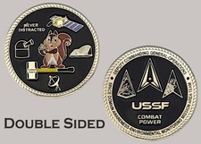 USSF Combat Power Space Team Challenge Coin  J#22 picture