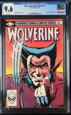 Wolverine Limited Series #1 CGC 9.6 WP 1st solo Wolverine comic. picture