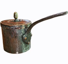 *RARE* E. DEHILLERIN / PARIS / 18. R COQUILLIÈRE Hammered Bain Marie - Acorn  picture