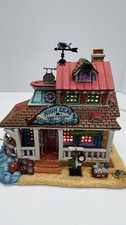 Lemax Plymouth Corners “ High Seas Bait & Tackle Shop” 25361  RARE & NEW  picture