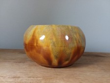 Vintage Mid Century Pomona California Frank Moreno Glazed Ceramic Planter No1 picture