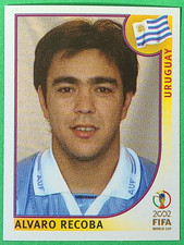 Panini World Cup 2002 Sticker No. 75 Alvaro Recoba Uruguay URU World Cup 02 picture