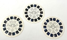Vintage View-Master California Yosemite State Tour Series Reels Lot of 3 picture