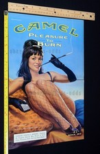 2000 Camel Cigarettes Pinup Girl Pleasure 2-pg Magazine Page Print Ad Poster picture