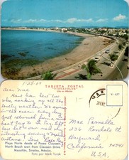 Mazatlan, Sinaloa, Mexico Playa Norte desde el Paseo Claussen Postcard 70039 picture