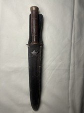 Vintage Southern Star Theater Knife Stacked V42 Stiletto Arkansas Toothpick WWII picture