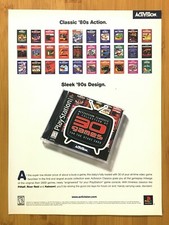 Activision Classics PS1 Playstation 1 1998 Vintage Print Ad/Poster Game Room Art picture