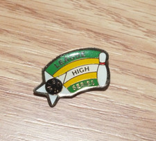 WIBC League High Series Collectible Vintage Souvenir Enamel Lapel Pin picture