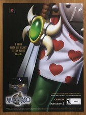 2002 Maximo: Ghosts to Glory PS2 Print Ad/Poster CAPCOM Art Ghouls N Ghosts Rare picture