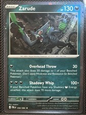 2026 Pokemon Pitch Black - Zarude #56 SWIRL Cosmos Holo picture