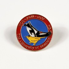 The University of Montana Pin Lapel Hat 94 Ornithological Societies WOS AOU COS picture
