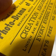 3 Photo Drama of Creation Early Tickets - Premium Reproduction Watchtower IBSA picture