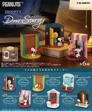PSL Re-Ment Peanuts SNOOPY's Door Story Set of 6 Complete BOX Japan NEW picture